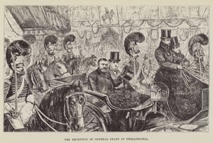 La ricezione del generale Grant a Filadelfia da George Augustus Sala