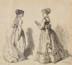 Due donne da George Augustus Sala