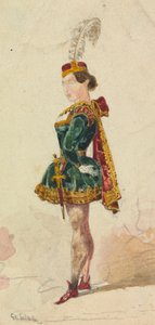 Donna in Costume da George Augustus Sala