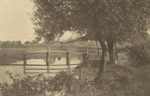 Sul Sow vicino alla casa di Walton a Shallowford, 1880s, stampato 1888 da George Bankart