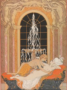 Illustrazione per il romanzo epistolare Le relazioni pericolose, 1934