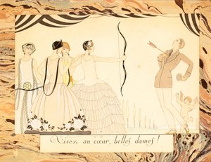 Visez au coeur, belles dames! Da Le Bonheur du Jour ou, Les Graces à la Mode