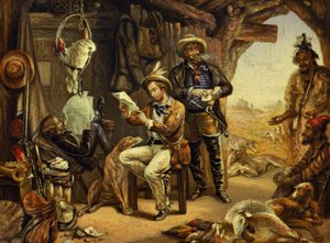 Australia: Notizie da casa da George Baxter