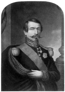 Carlo Luigi Napoleone Bonaparte, Imperatore dei Francesi, XIX secolo 1910 da George Baxter