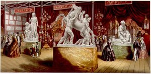 Sculture - Vista Interna della Grande Esposizione