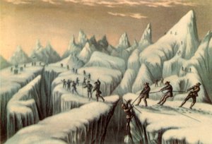 Fase nella salita del Monte Bianco, c. 1853, 1946