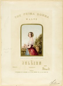 La Sposa, copertina per il valzer della Prima Donna