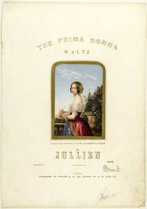 The Bride, cover per The Prima Donna Waltz spartiti
