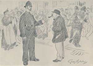 Polizia e Popolo, 1920 da George Belcher
