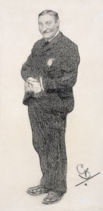 Ritratto di H G Wells da George Belcher