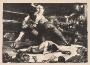 Un colpo da KO da George Bellows