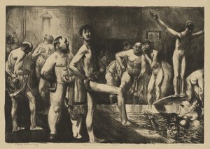 Bagno per uomini d