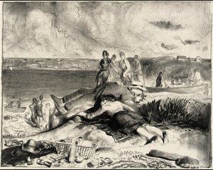 Le gambe del mare da George Bellows