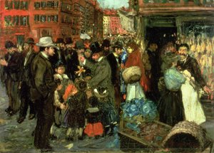 Hester Street da George Benjamin Luks
