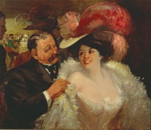 Il Caffè Francis da George Benjamin Luks