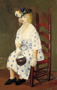 Il vestito a pois, 1927 da George Benjamin Luks