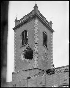 Chiesa di San Giovanni, High Street, Deritend, Birmingham, West Midlands, 1941