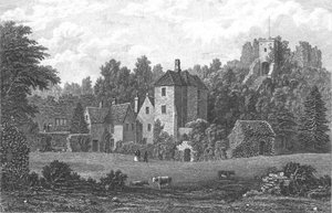 Castello di Carisbrooke, Newport, Isola di Wight da George Brannon