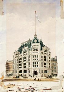 Edificio della Mutual Life Insurance Company da George Browne Post