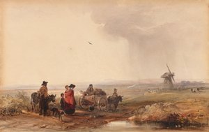 Campo zingaro, Olanda, 1800