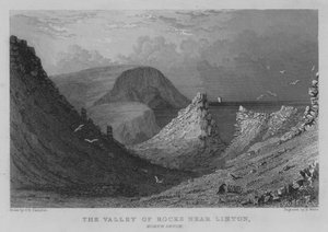 La Valle delle Rocce vicino a Linton, North Devon