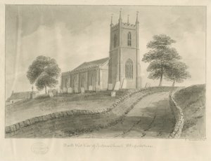 Chiesa di Ipstones da George Buckler