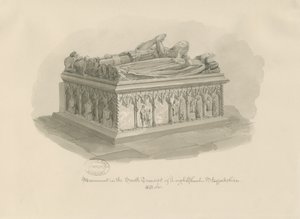 Chiesa di Leigh - Monumento di Sir John Aston da George Buckler