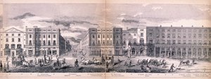 Panorama di Londra, 1849 da George C Leighton