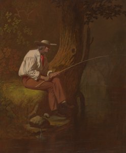 Pescatore del Mississippi da George Caleb Bingham