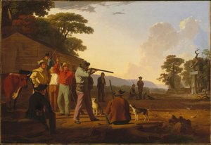 Sparare per il manzo da George Caleb Bingham