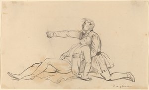 La morte del generale Warren da George Caleb Bingham