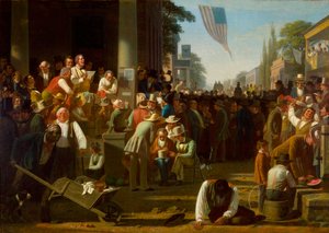 Il verdetto del popolo da George Caleb Bingham