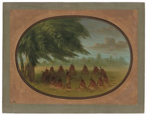 Un consiglio indiano - Sioux