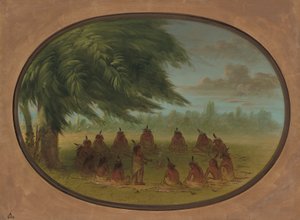Un consiglio indiano - Sioux, 1861-1869