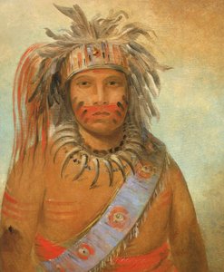 Au-nim-muck-kwa-um, Uccello Tempestoso da George Catlin