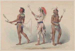 Giocatori di palla da George Catlin
