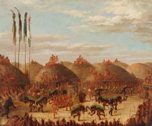 Danza del toro, cerimonia Mandan O-kee-pa