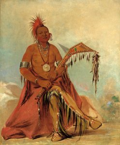 Cler-mónt, primo capo della tribù da George Catlin