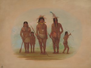 Cinque indiani Iquito, 1854-1869