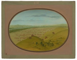 Fort Pierre da George Catlin