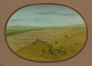 Fort Pierre, 1861-1869 da George Catlin