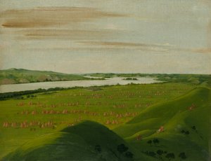 Fort Pierre, foce del fiume Teton, 1200 miglia sopra Saint Louis da George Catlin