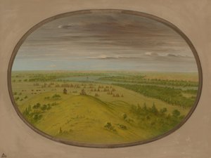 Fort Union, 1861-1869 da George Catlin
