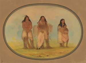 Quattro indiani Kiowa, 1861-1869