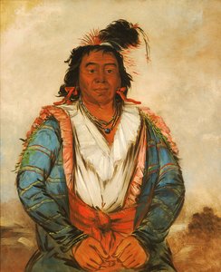 Hose-put-o-káw-gee, un coraggioso, 1834 da George Catlin