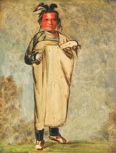 Káw-kaw-ne-chóo-a, un coraggioso da George Catlin