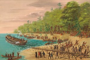 Varo del Griffin. Luglio 1679, 1847-1848 da George Catlin