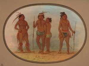 Membri della tribù Botocudo, 1854-1869