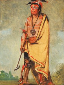 No-ak-chóo-she-kaw, Colui che rompe i cespugli da George Catlin