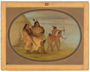 Indiani Ojibbeway da George Catlin